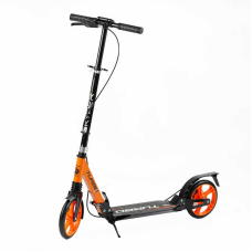 Самокат Skyper “Turbo“ TR-15100 (4) сталева рама, ручне дискове гальмо, діаметр PU коліс - 200мм, 2 амортизатори, в коробці
