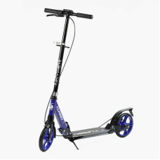 Самокат Skyper “Turbo“ TR-47055 (4) сталева рама, ручне дискове гальмо, діаметр PU коліс - 200мм, 2 амортизатори, в коробці