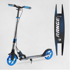 Самокат алюмінієвий “Skyper“ S-18055 (2) “Range“, ручне гальмо, колеса PU 180мм, 1 амортизатор передній, анодоване фарбування, в коробці