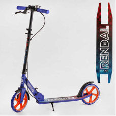 Самокат двоколісний “Skyper“ NL - 11299 (4) “Rendal“, алюмінієва рама, колеса PU 200 мм, ручне гальмо, в коробці