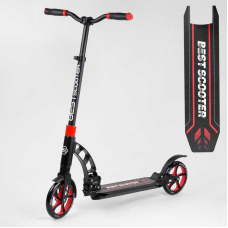 Самокат двоколісний “Best Scooter“ 42923 (2) колеса PU, d переднього колеса 200мм, d заднього колеса 200мм, 2 амортизатора, в коробці