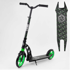 Самокат двоколісний “Best Scooter“ 62798 (2) колеса PU, d переднього колеса - 230мм, d заднього колеса - 180мм, 1 амортизатор передній, в коробці