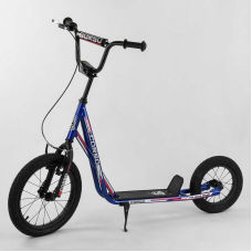 Самокат МХ 30609 (1) `` Corso`` колеса надувні, переднє 16`` / заднє 12``, ручне переднє гальмо