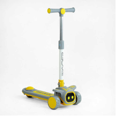 Самокат триколісний “Skyper“ RD-0387 (8) колеса PU 125х40мм зі світлом, музика та підсвічування платформи, складне кермо, в пакеті