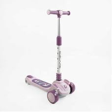 Самокат триколісний “Skyper“ RS-44902 (8) колеса PU 125х40мм зі світлом, музика та підсвічування платформи, кермо складне