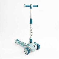 Самокат триколісний “Skyper“ RS-46204 (8) колеса PU 125х40мм зі світлом, музика та підсвічування платформи, кермо складне