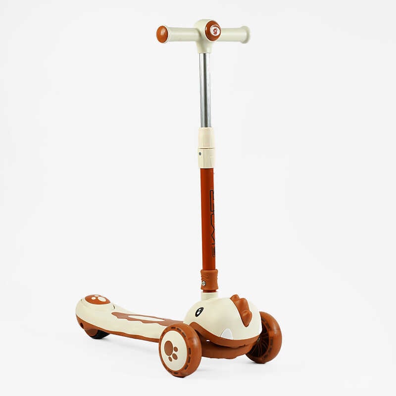 Самокат триколісний “Skyper“ SJ-02074 (6) колеса PU 125х40мм зі світлом, УКР. МУЗИКА та підсвічування платформи, кермо складне, в коробці