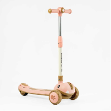 Самокат триколісний “Skyper“ SJ-02505 (6) колеса PU 125х40мм зі світлом, УКР. МУЗИКА та підсвічування платформи, кермо складне, в коробці