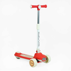 Самокат триколісний “Skyper“ Y-80733 (8) колеса PU 125х40мм зі світлом, музика та підсвічування платформи, кермо складне, в коробці