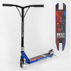 Самокат трюкових Best Scooter 50352 (1) HIC-система, ПЕГИ, алюмінієвий диск і дека, колеса PU d-110 мм, ширина керма - 52 см, висота - 83 см, в коробці