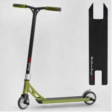 Самокат трюковий N- 56307 “Best Scooter“ (2) “Freestyle“, HIC-система, ПЕГИ, алюмінієвий диск та дека, колеса PU, d=120мм, ширина керма 58 см