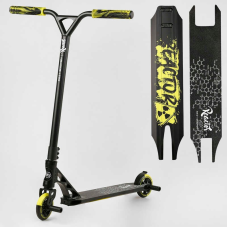 Самокат трюковий RC-22211 Best Scooter (4) «Reactor» HIC-система, ПЕГИ, алюмінієвий диск та дека, колеса PU, d=110 мм, ширина керма 55 см