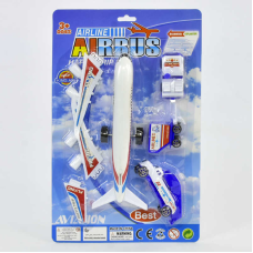 Літак 2000 А (144/2) “Аеропорт”, 3 моделі, інерція, рухомі деталі, на листі