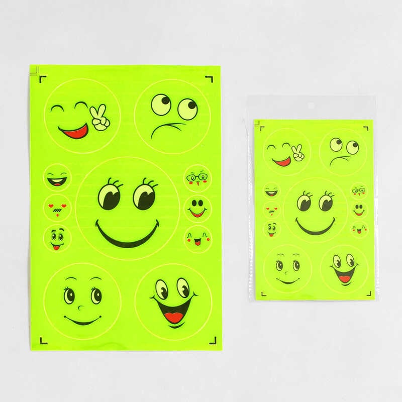 Світловідбиваючі наліпки М 47570 (20) ЦІНА ЗА 100 ШТУК В УПАКОВЦІ 