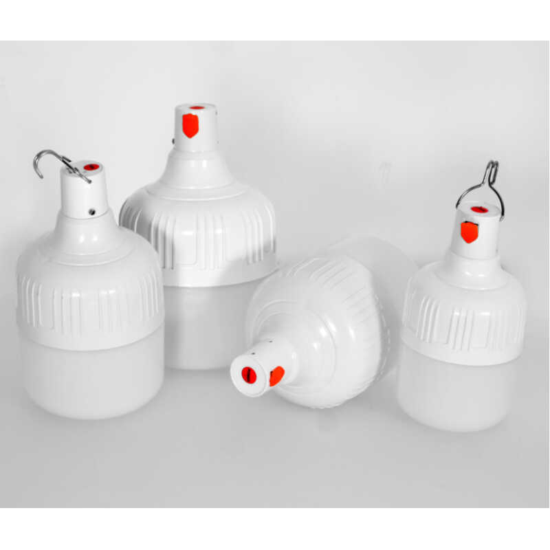 Світлодіодна лампа C 72049 (50) 40 W, холодне світло, mini-USB, 3 режими, в коробці