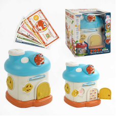 Сейф 11002 D (24) підсвічування, мелодія, звуки, пін-код, відбиток пальця, в коробці