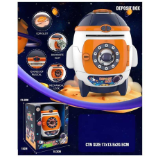 Сейф F 862 A/B (36) “Ракета“, світло, звук, механічне відчинення, на батарейках, в коробці