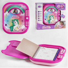 Сейф з блокнотом WF 3006 B (48/2) звук, пісні, світло, блокнот з фломастером, в коробці