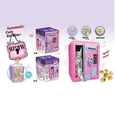 Сейф WF 3021 F (32) звуки, іграшкові гроші, в коробці