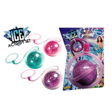 Скакалка на ногу SA 1003 (168/2) підсвічування мультиколор, в кулі конфеті, на батарейках, у пакеті