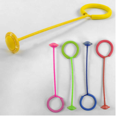 Скакалка на ногу С 38875 - 38841 (100) 5 кольорів, світло, в пакеті