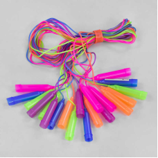 Скакалка С 34143 (100) кольорова /ЦІНА ЗА ЗВ“ЯЗКУ/10шт у зв“язці, довжина 230см, товщина 3,3 мм