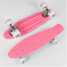 Скейт Пенні борд 2708 (8) Best Board, дошка = 55 см, колеса PU зі світлом, діаметр 6 см