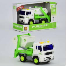 Сміттєвоз WY 521 В (36) музичний, світло, в коробці