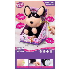 Собачка 667-96 “Pets Famili“ (60) музична, рухається, повторюшка, магнітна бджілка, USB-кабель, в коробці