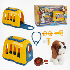 Собачка 906-1 (18) переноска, миска з їжею, інструменти ветеринара, в коробці
