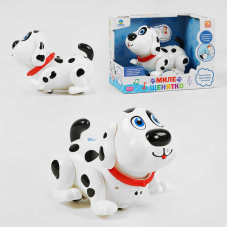 Собачка на батарейках TK - 64633 (18/2) “TK Group“, ОЗВУЧУВАННЯ УКРАЇНСЬКОЮ МОВОЮ, рухається, сенсорні датчики, пісні, казки та фрази, в коробці