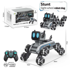 Собачка на радіокеруванні 2950 (18) акум. 3,7 V, пульт 2,4 Ghz, музика, підсвічування, звуки, трансформація коліс, роликові колеса, в коробці