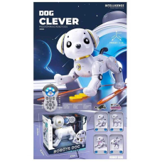 Собачка на радіокеруванні 799 D-7 (24) акумулятор 3.7 V, озвучення англ. мовою, казки, пісні, підсвічування, танцює, сенсор на голові, в коробці