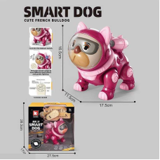 Собачка на радіокеруванні G 253 A Штрих=80032 (27) ходить, озвучення англ мовою, мелодії, цікаві факти, підсвічування, в коробці