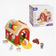 Сортер “Ферма“ FXB 11 (36/2) брязкальце, обертові елементи, в коробці