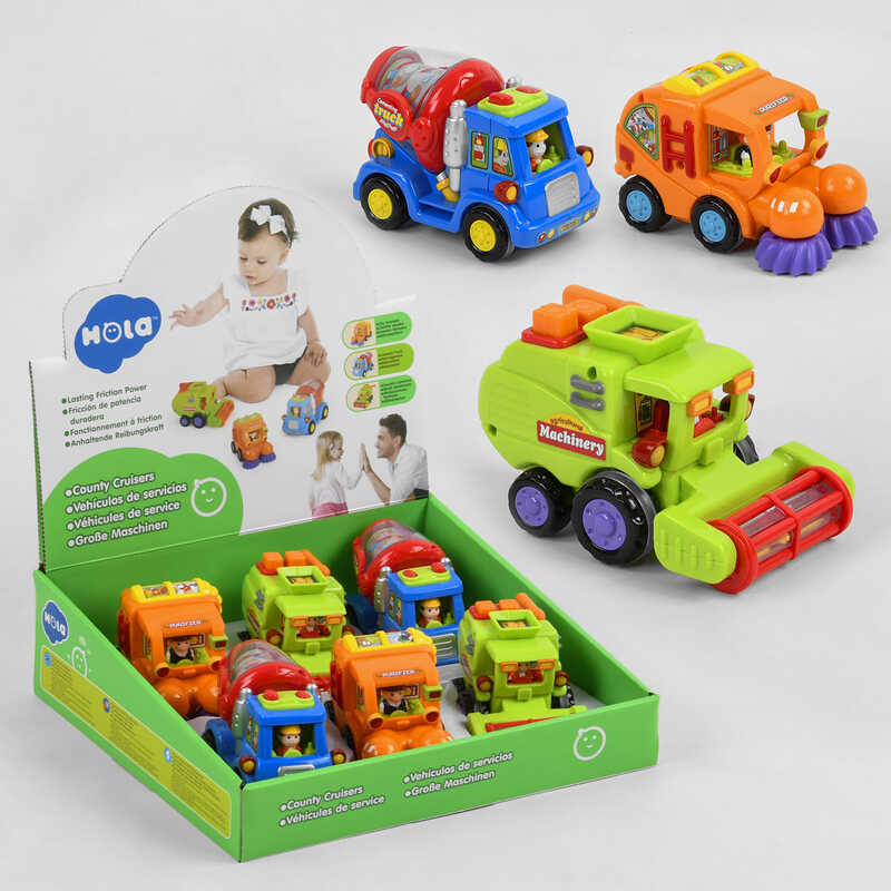 Спецтехніка 386 АВС (18/2) / ЦІНА ЗА БЛОК / 6шт в блоці, інерція