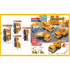 Спецтехніка 399-551 (720/2) 4 види, інерція, у пакеті