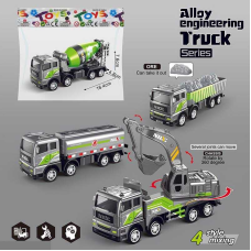 Спецтехніка 601-3 (200) 4 види, металева кабіна, інерція, рухомі елементи, у пакеті