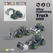 Спецтехніка 601-5 (160) 4 види, металопластик, інерція, у пакеті