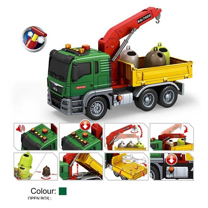 Спецтехніка 666-61 T (18) “Вантажівка”, інерція, звуки, підсвічування, гумові шини, рухливі елементи, помпова система, в коробці Спецтехніка 666-61 T (18) “Вантажівка”, інерція, звуки, підсвічування, гумові шини, рухливі елементи, помпова система, в коробці