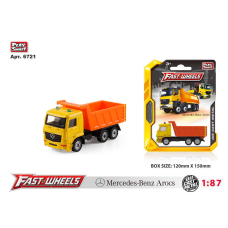 Спецтехніка 6721 (204) “Play Smart“, “Самоскид“, металопластик, рухлива платформа, на листі