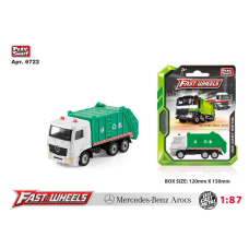 Спецтехніка 6722 (204) “Play Smart“, “Сміттєвоз“, металопластик, підйомний задній борт, на листі