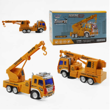 Спецтехніка 777-70 (120/2) будівельна машинка, звук, підсвічування, колесо вільного ходу, в коробці