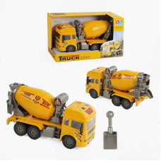 Спецтехніка 8030-97 A (24/2) “Бетонозмішувач”, звук, підсвічування, інерція, рухливі елементи, в коробці