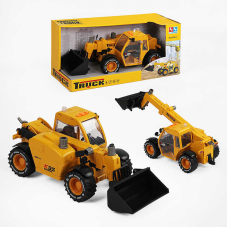 Спецтехніка 8155-1 (24/2) звук, підсвічування, гумові шини, рухливі елементи, в коробці