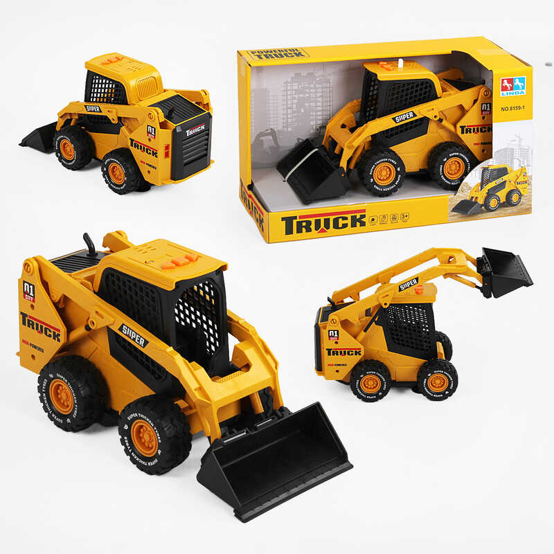 Спецтехніка 8159-1 (24/2) інерційний механізм, звук, підсвічування, гумові шини, рухливі елементи, в коробці Спецтехніка 8159-1 (24/2) інерційний механізм, звук, підсвічування, гумові шини, рухливі елементи, в коробці