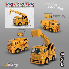 Спецтехніка 8832 (300/2) 4 види, інерція, у пакеті