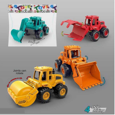 Спецтехніка 8839 (300) 4 види, інерційний механізм, рухливі елементи, у пакеті