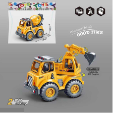 Спецтехніка 8846 (192) 2 види, будівельна машина, інерційний механізм, у пакеті