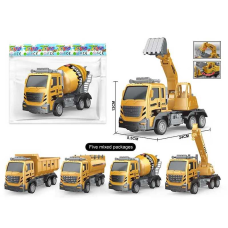 Спецтехніка 898-331 (120/2) 4 види, будівельна машинка, інерція, у пакеті